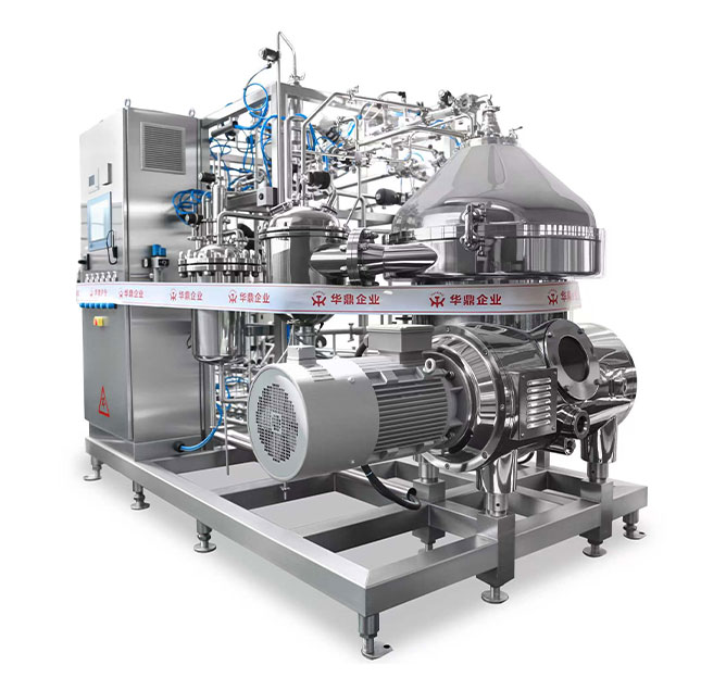Disc centrifuge for enzyme application