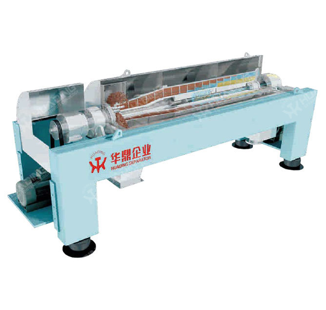 Cheese appliaction decanter centrifuge